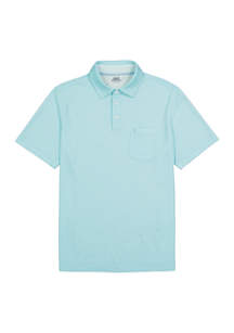 Lacoste Boys Short Sleeve Broad Stripe Pique Polo Shirt 