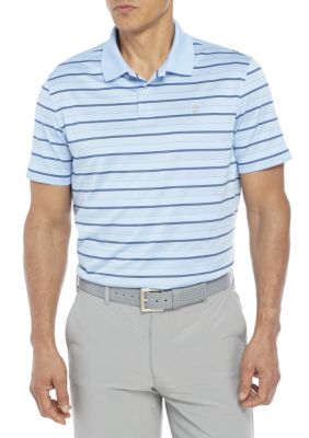 IZOD Short Sleeve Stripe Ventilated Polo | belk