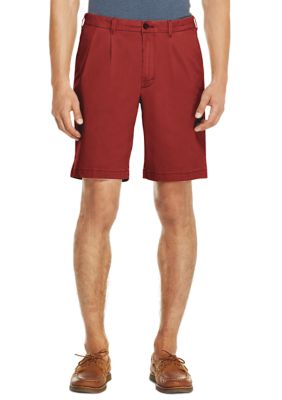 Izod microfiber pleated 2025 shorts