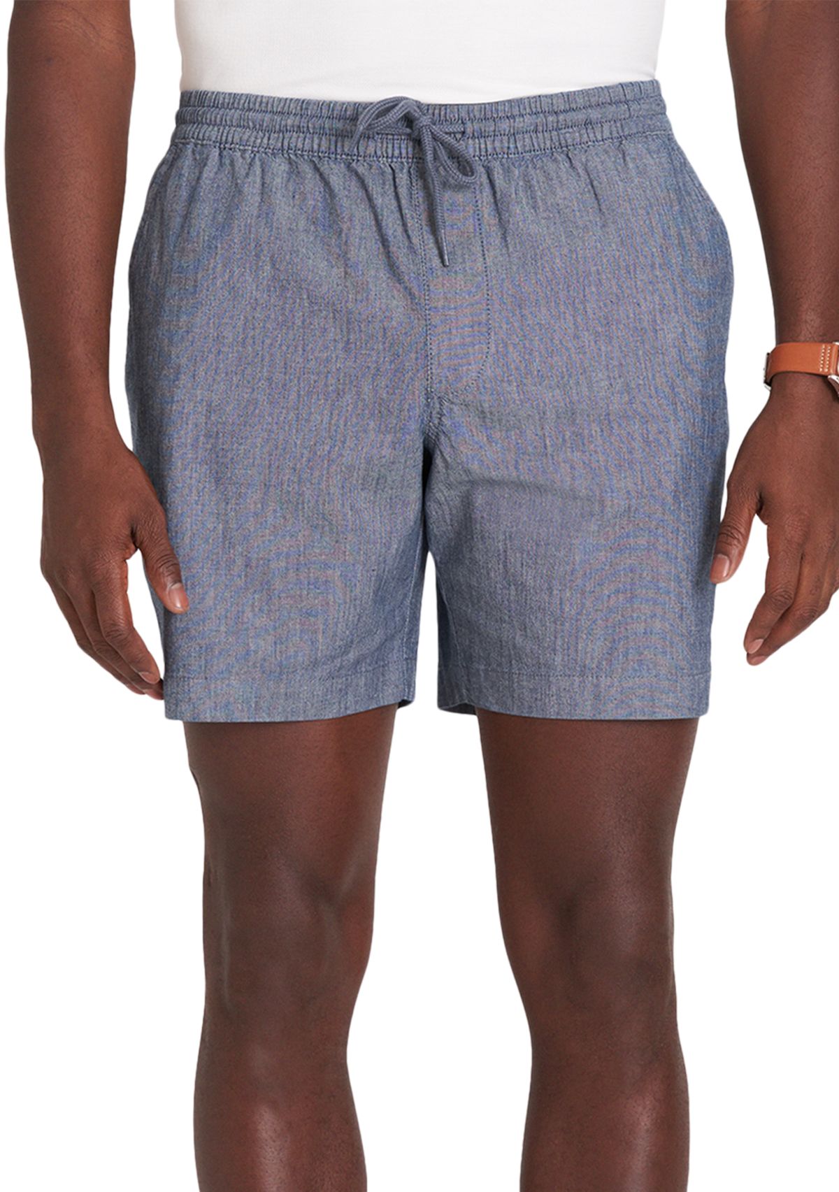 7" Elastic Waist Drawstring Shorts