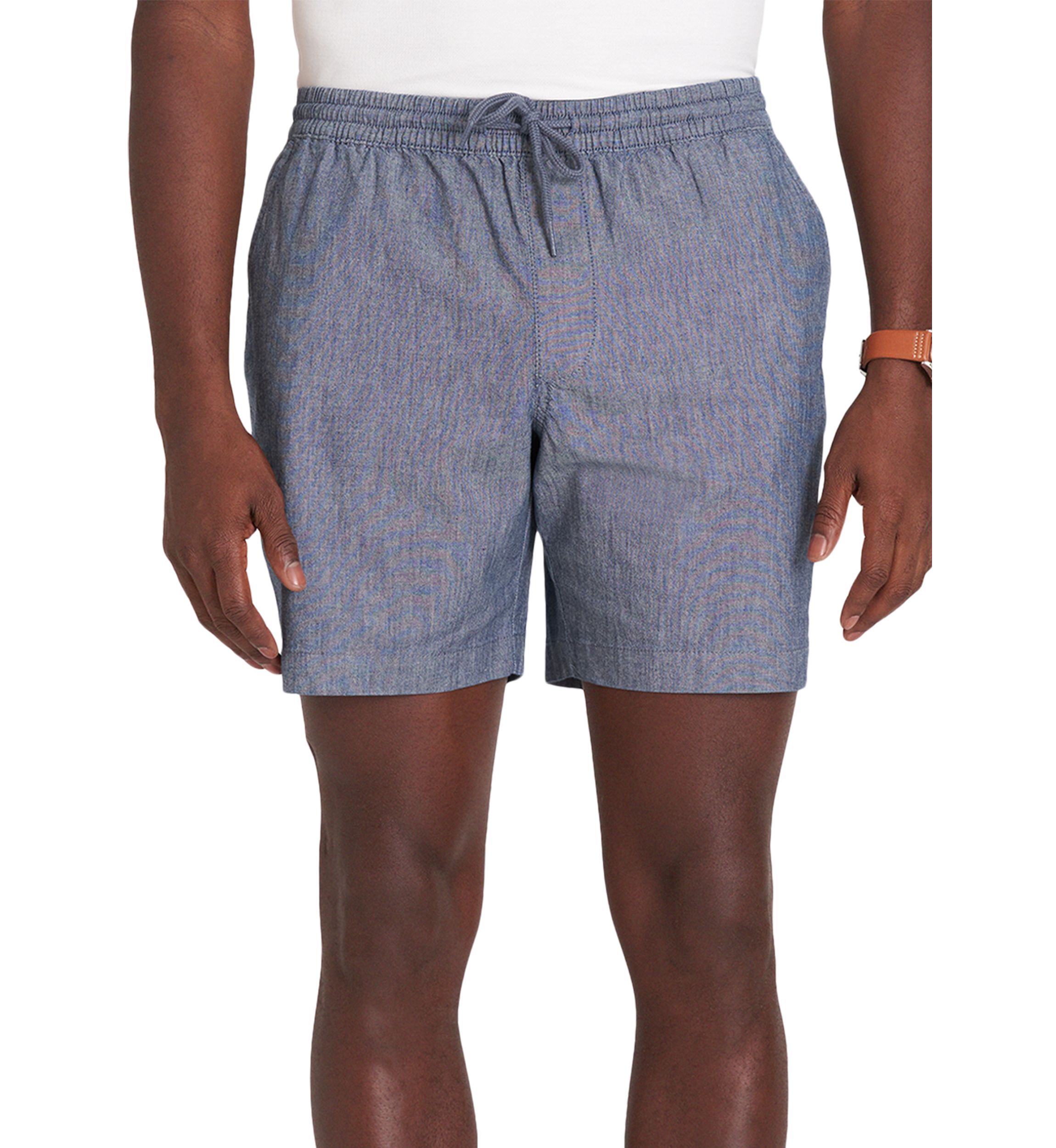 7" Elastic Waist Drawstring Shorts