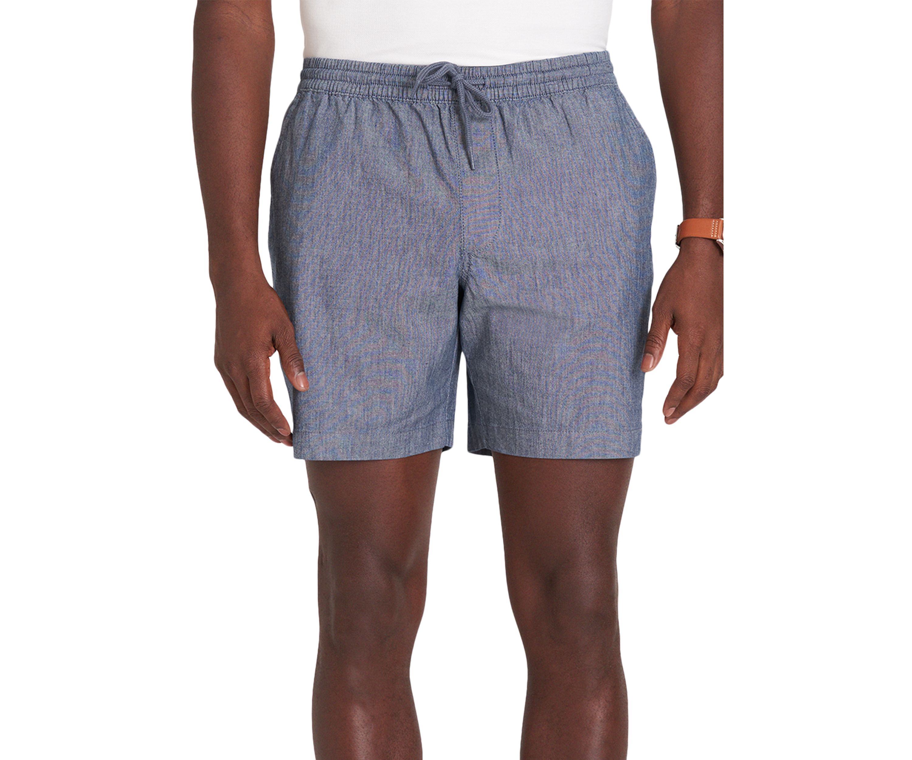 7" Elastic Waist Drawstring Shorts