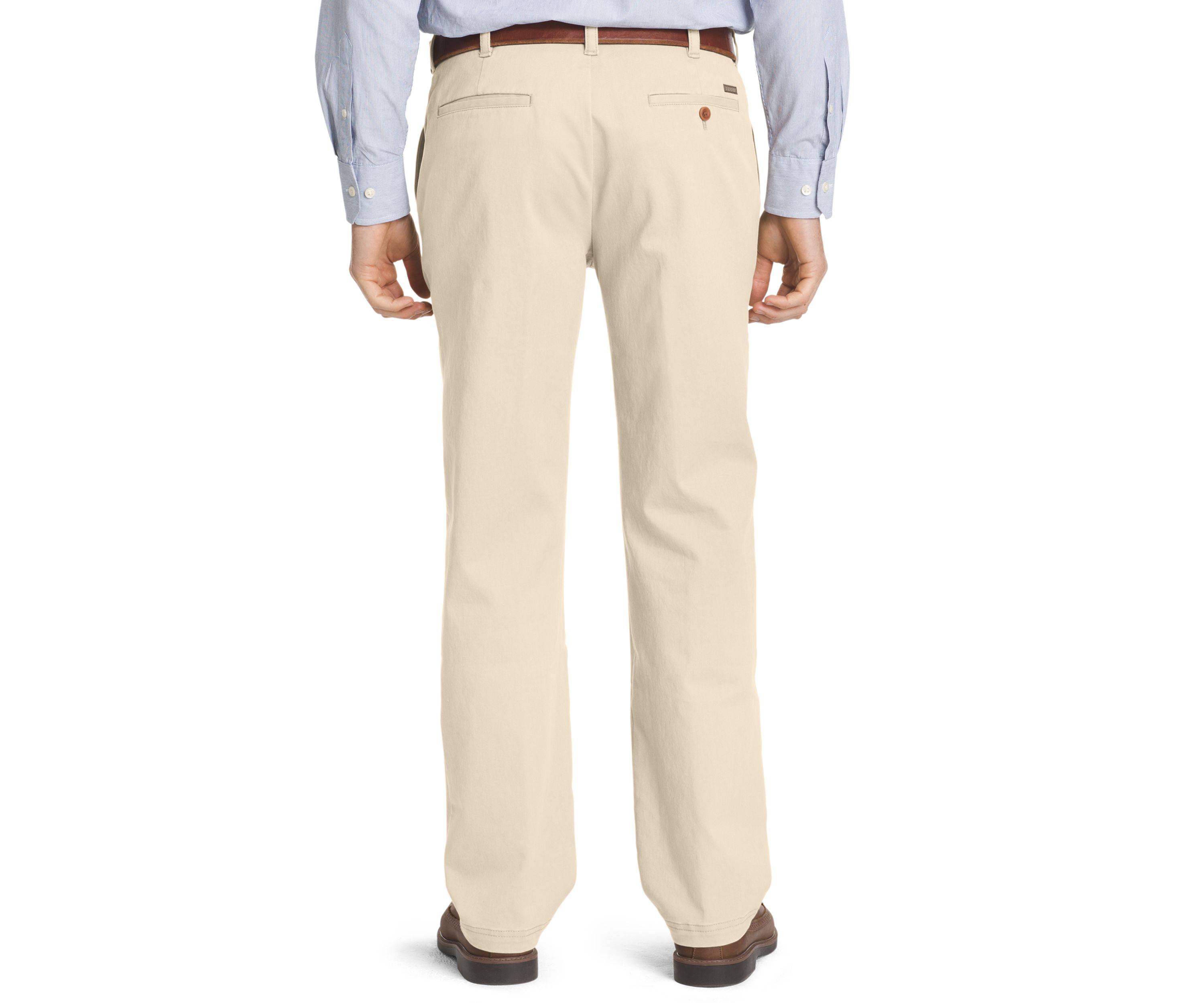 Big & Tall Straight Fit Flat Front Performance Stretch Pants
