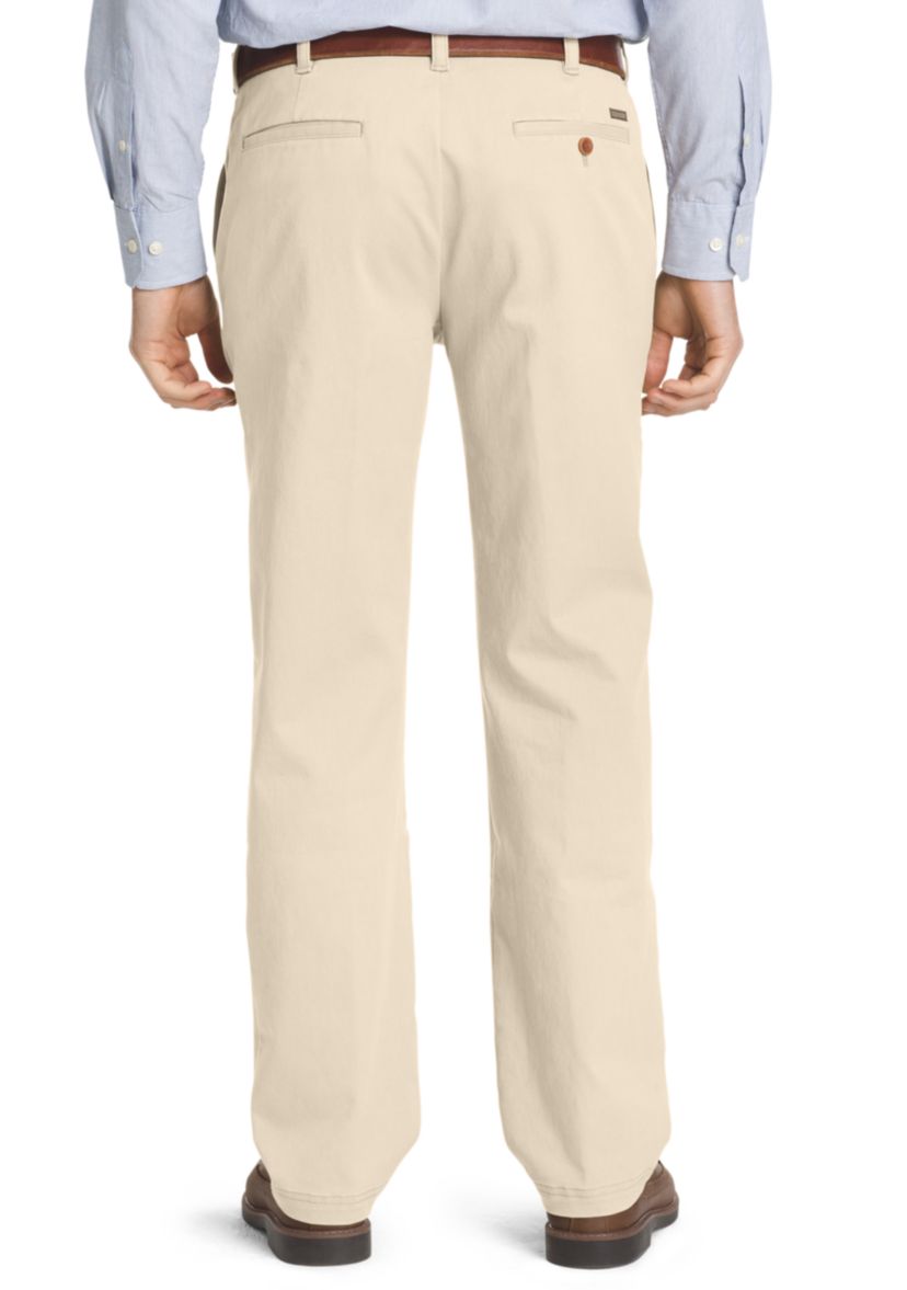 Big & Tall Straight Fit Flat Front Performance Stretch Pants