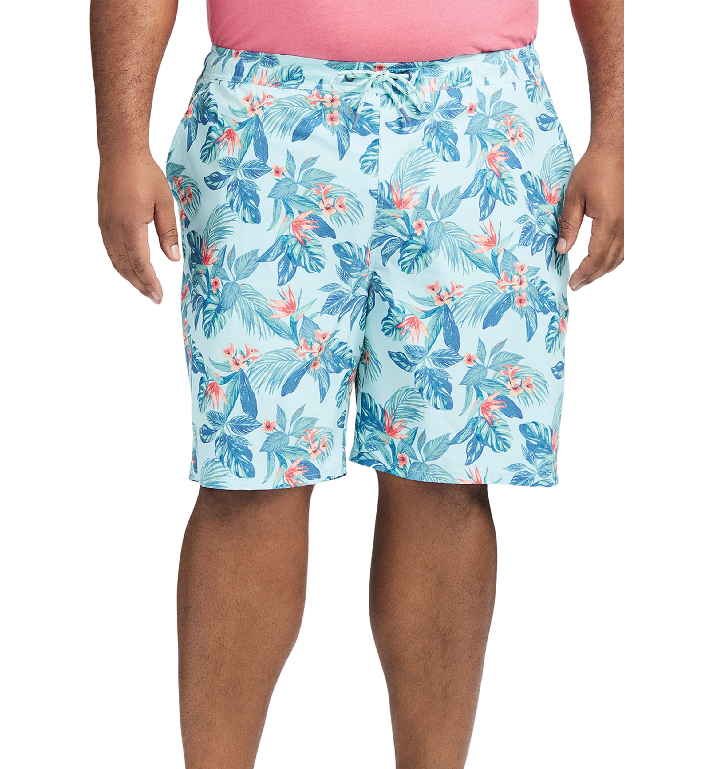 Big & Tall Saltwater Beach Performance Swim Trunks