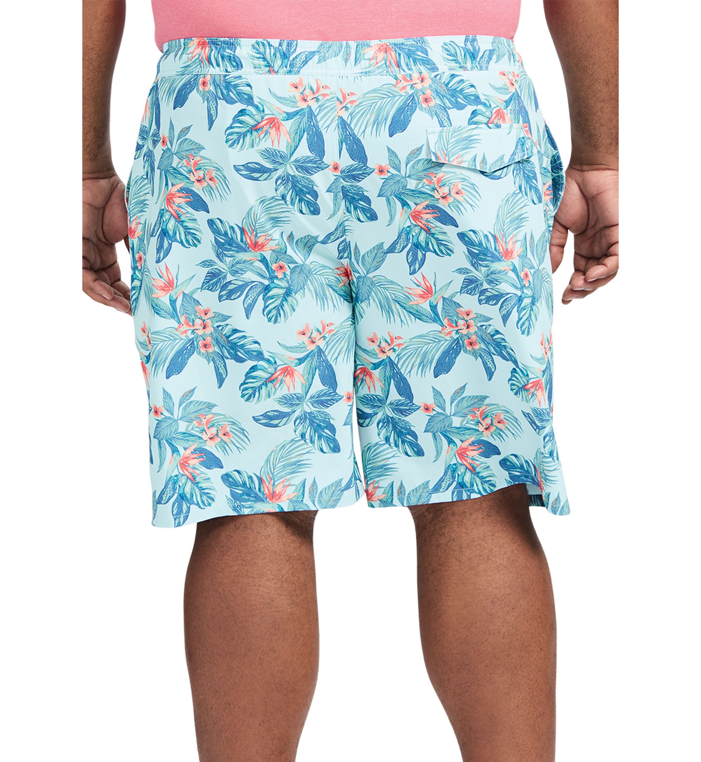 Big & Tall Saltwater Beach Performance Swim Trunks