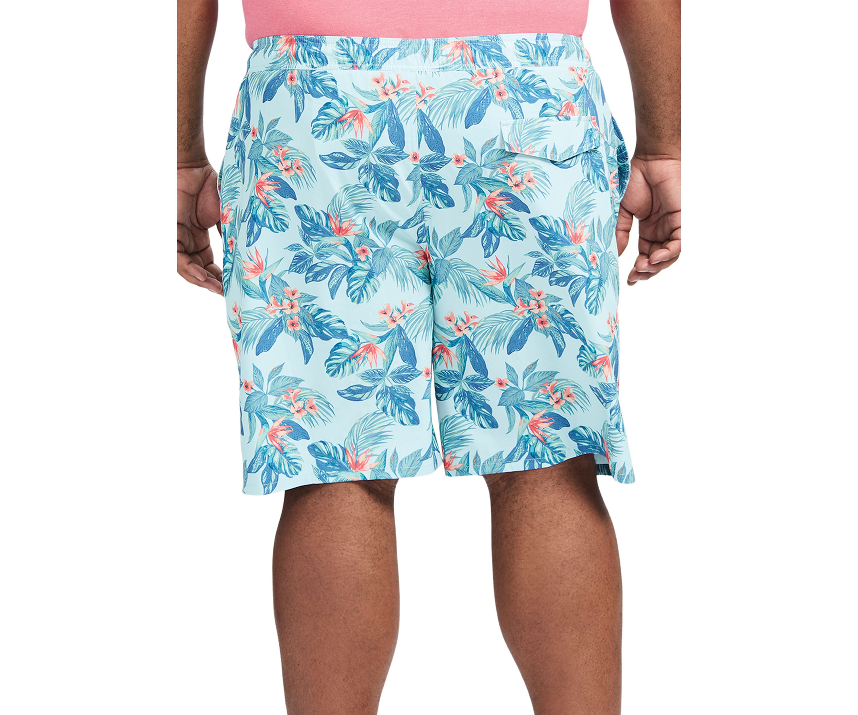 Big & Tall Saltwater Beach Performance Swim Trunks