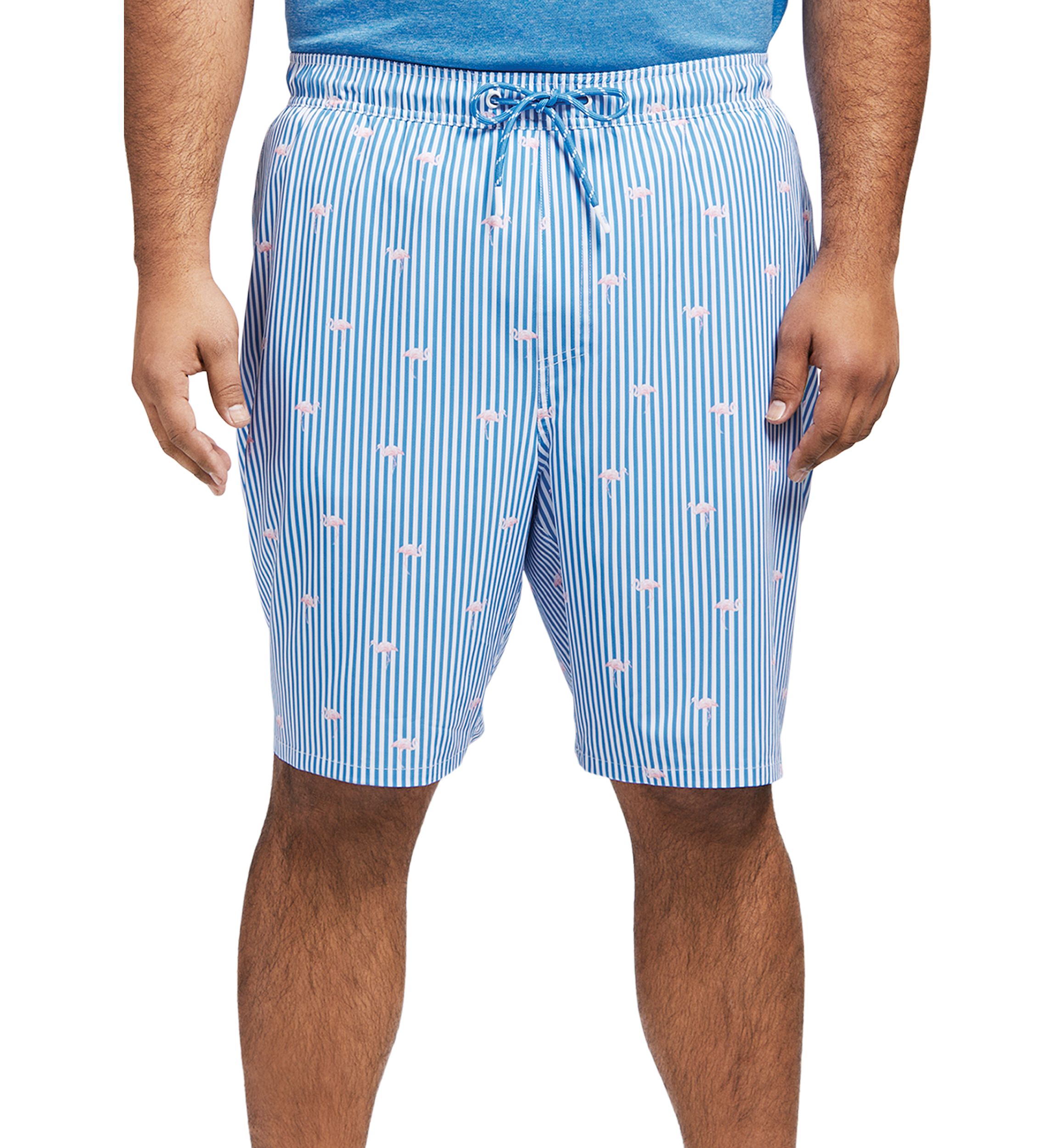 Big & Tall Saltwater Beach Performance Swim Trunks