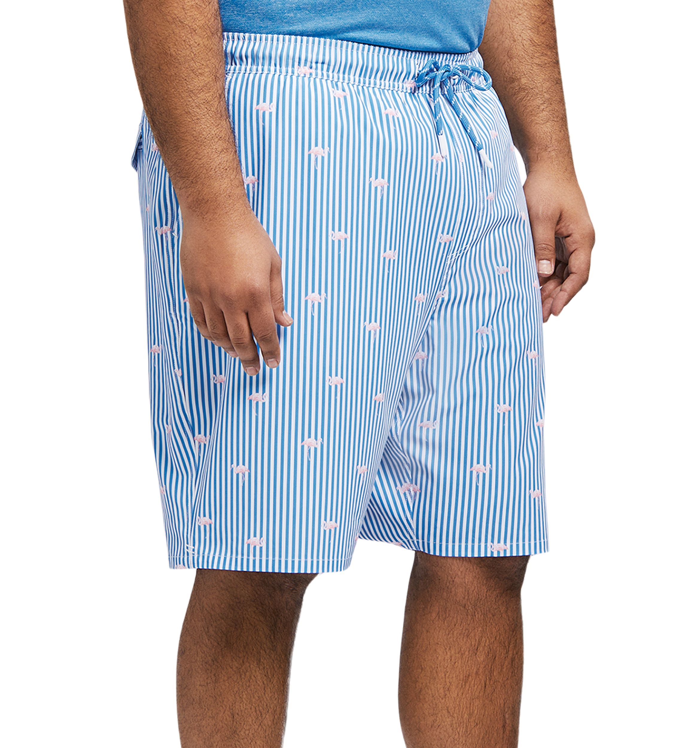 Big & Tall Saltwater Beach Performance Swim Trunks