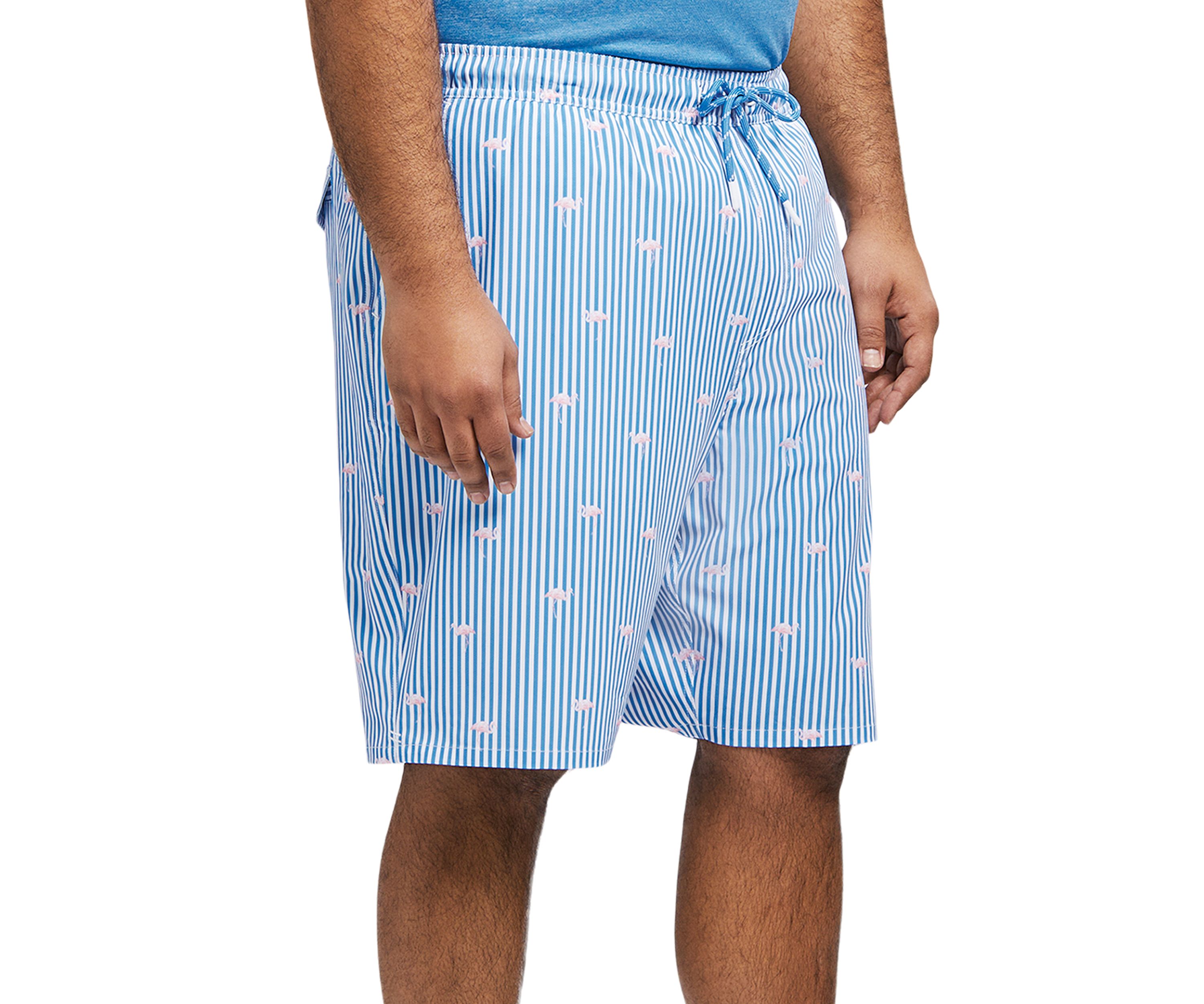 Big & Tall Saltwater Beach Performance Swim Trunks