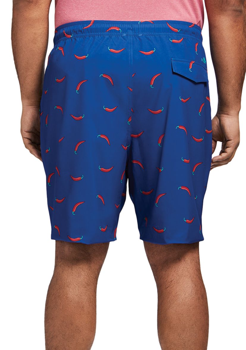 Big & Tall Saltwater Beach Performance Swim Trunks