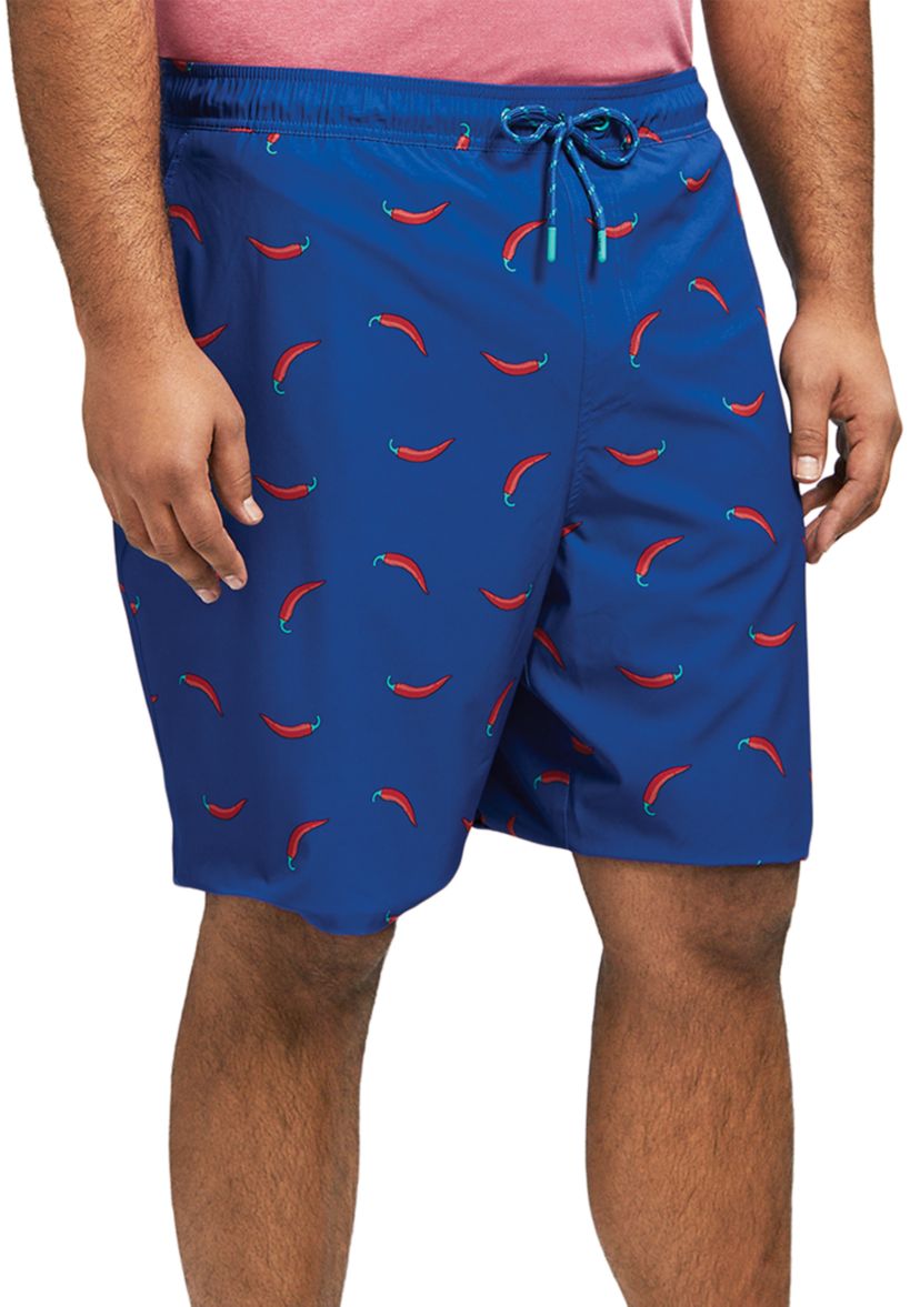 Big & Tall Saltwater Beach Performance Swim Trunks