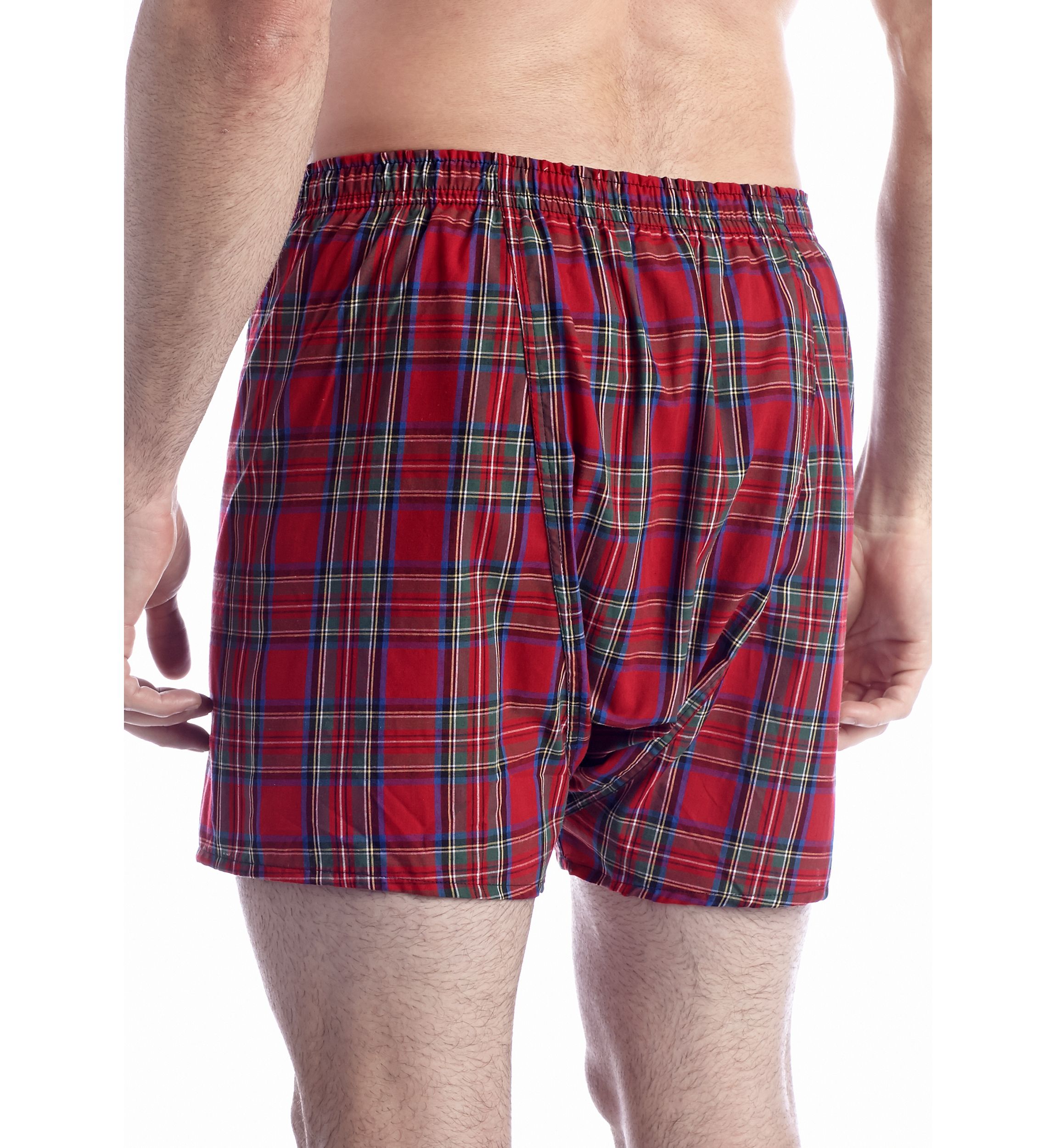 Ultimates Classic Tag-Free Tartan Boxers - 5 Pack