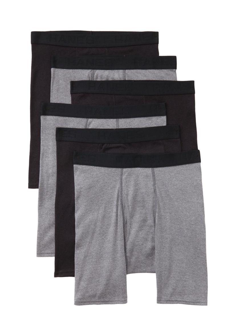 Tagless Boxer Briefs - 6 Pack
