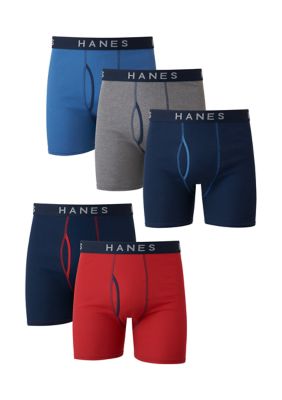 Hanes Men's Assorted Boxer Briefs, Small