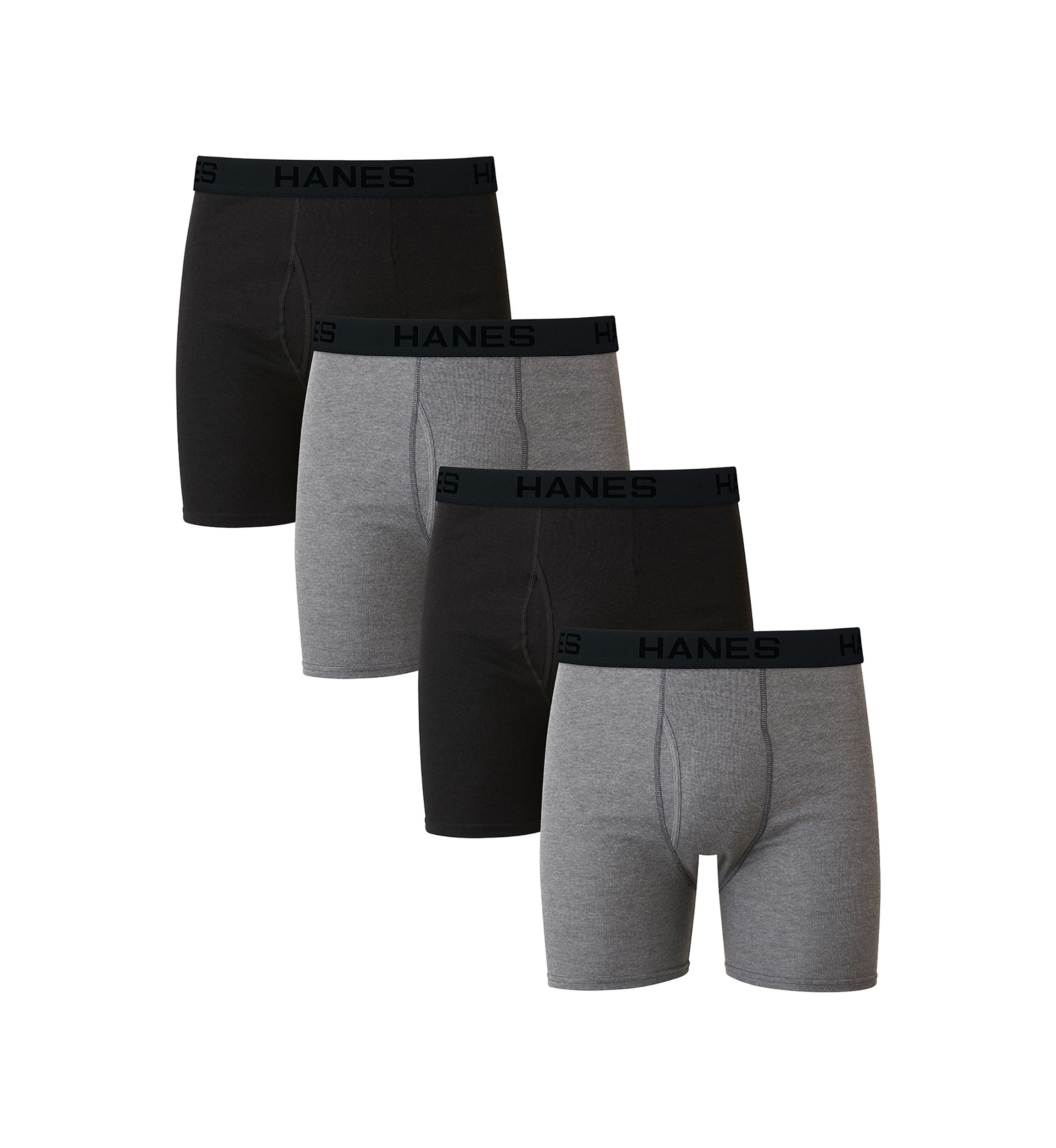 Big & Tall Boxer Briefs - 4 Pack