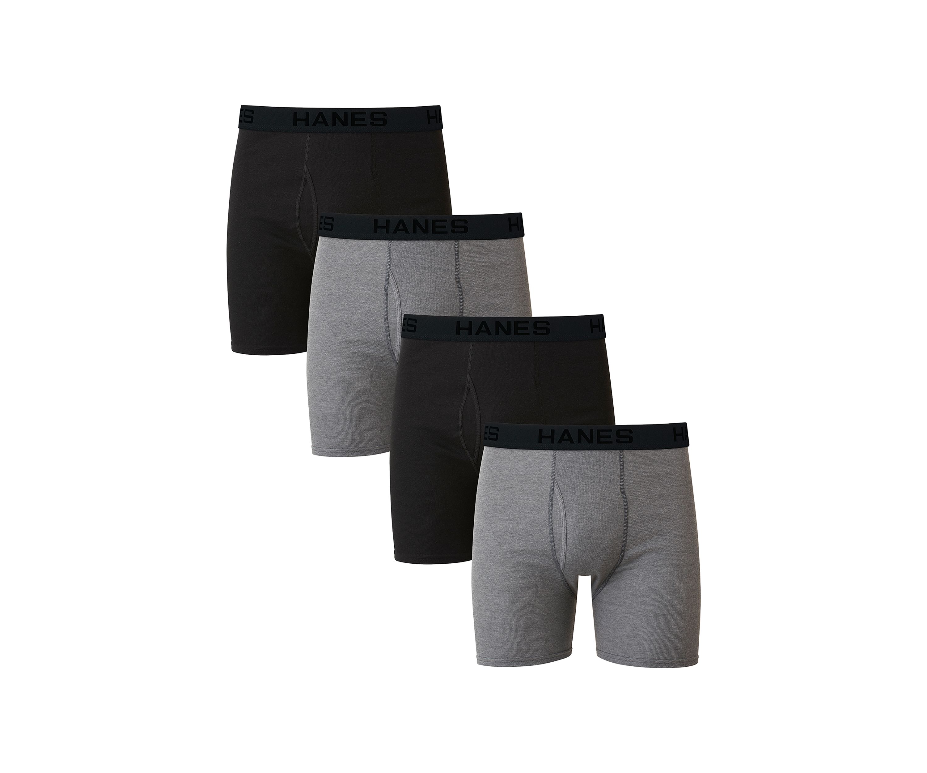 Big & Tall Boxer Briefs - 4 Pack