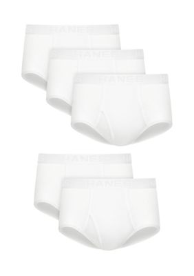 Hanes Men's Big & Tall Ultimate 5-Pack ComfortSoft® Underwear Briefs, 4XL Big