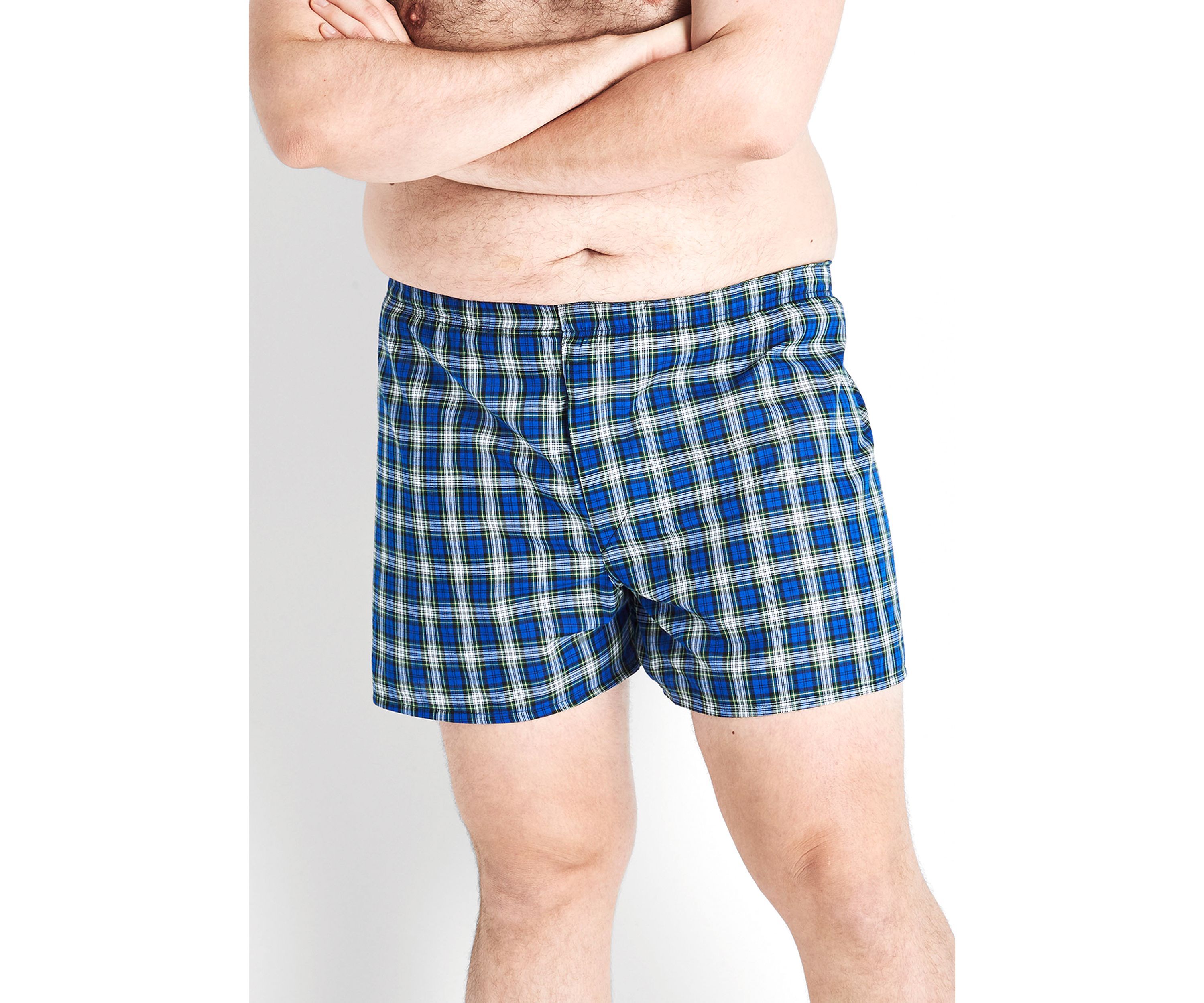 Big & Tall Assorted Tartan Boxers - 4 Pack