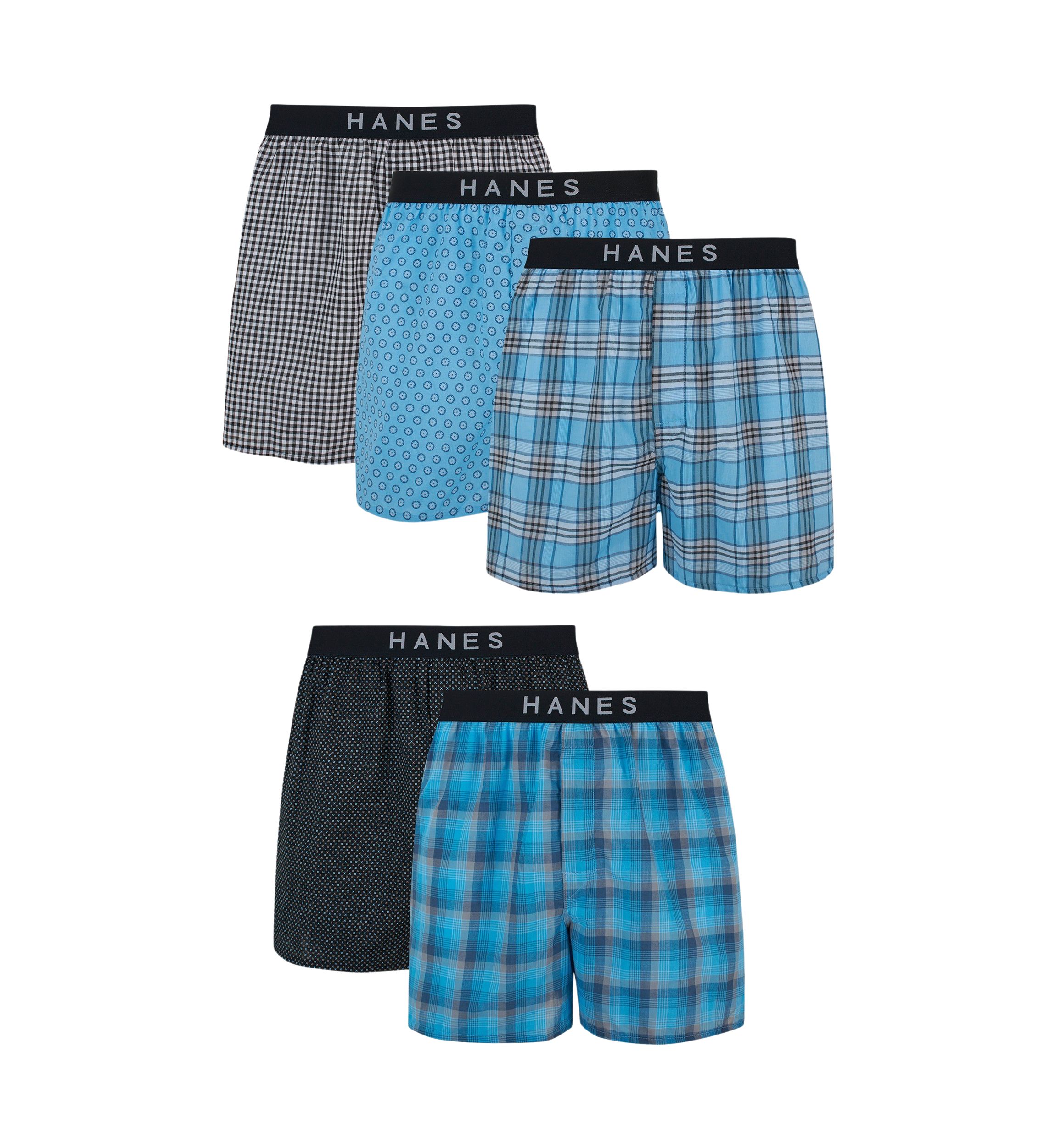 Ultimate Plaid Boxers - 5 Pack