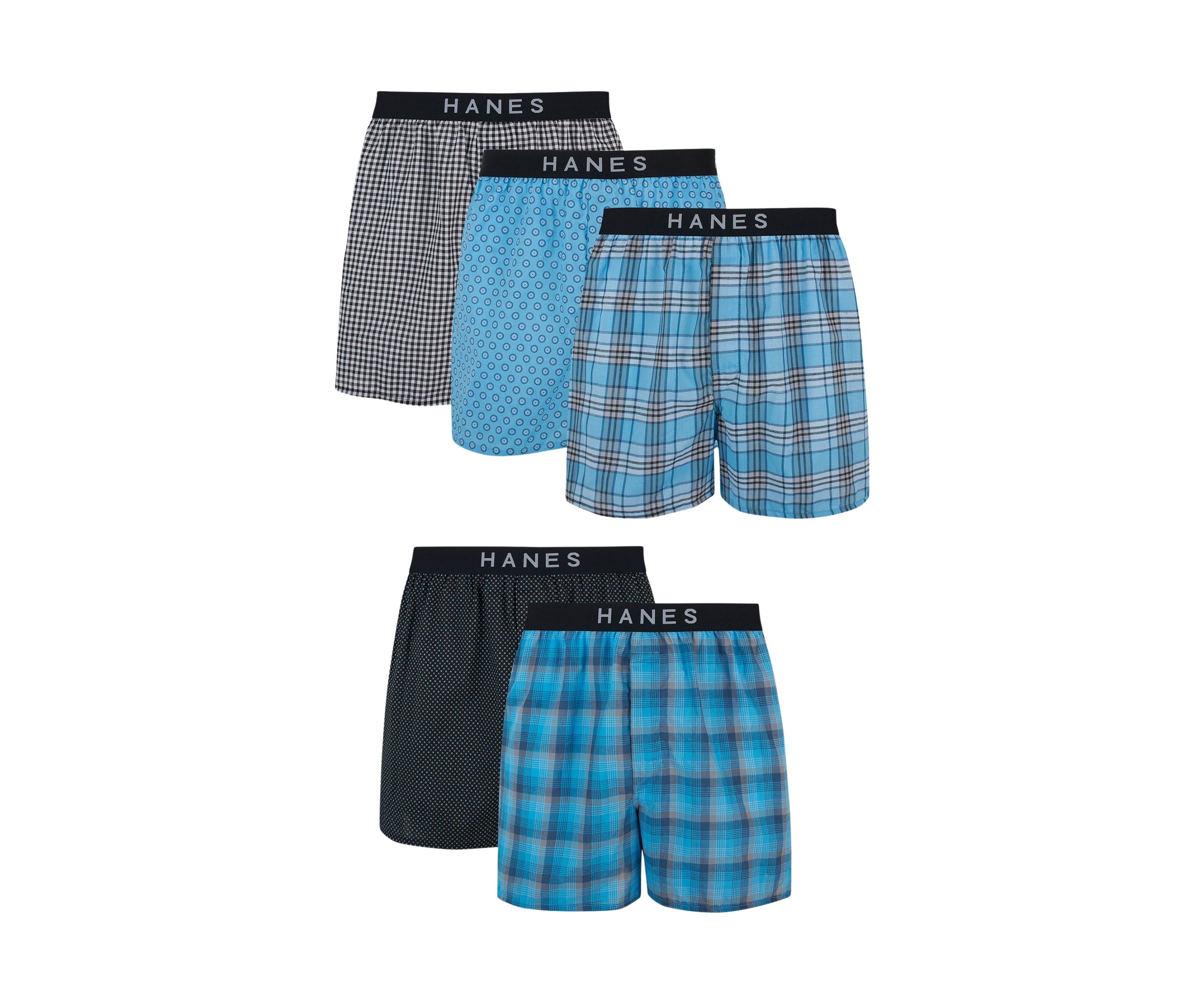 Ultimate Plaid Boxers - 5 Pack