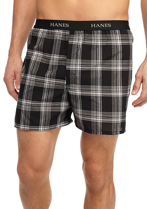 Hanes® Ultimate Plaid Boxers
