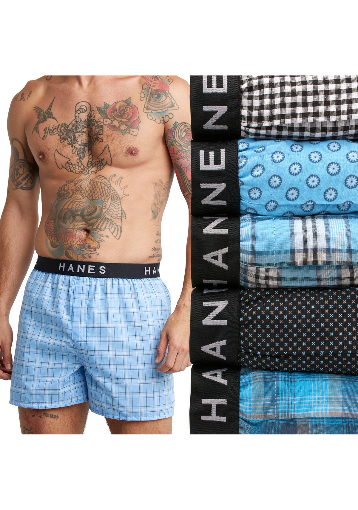 Ultimate Plaid Boxers - 5 Pack