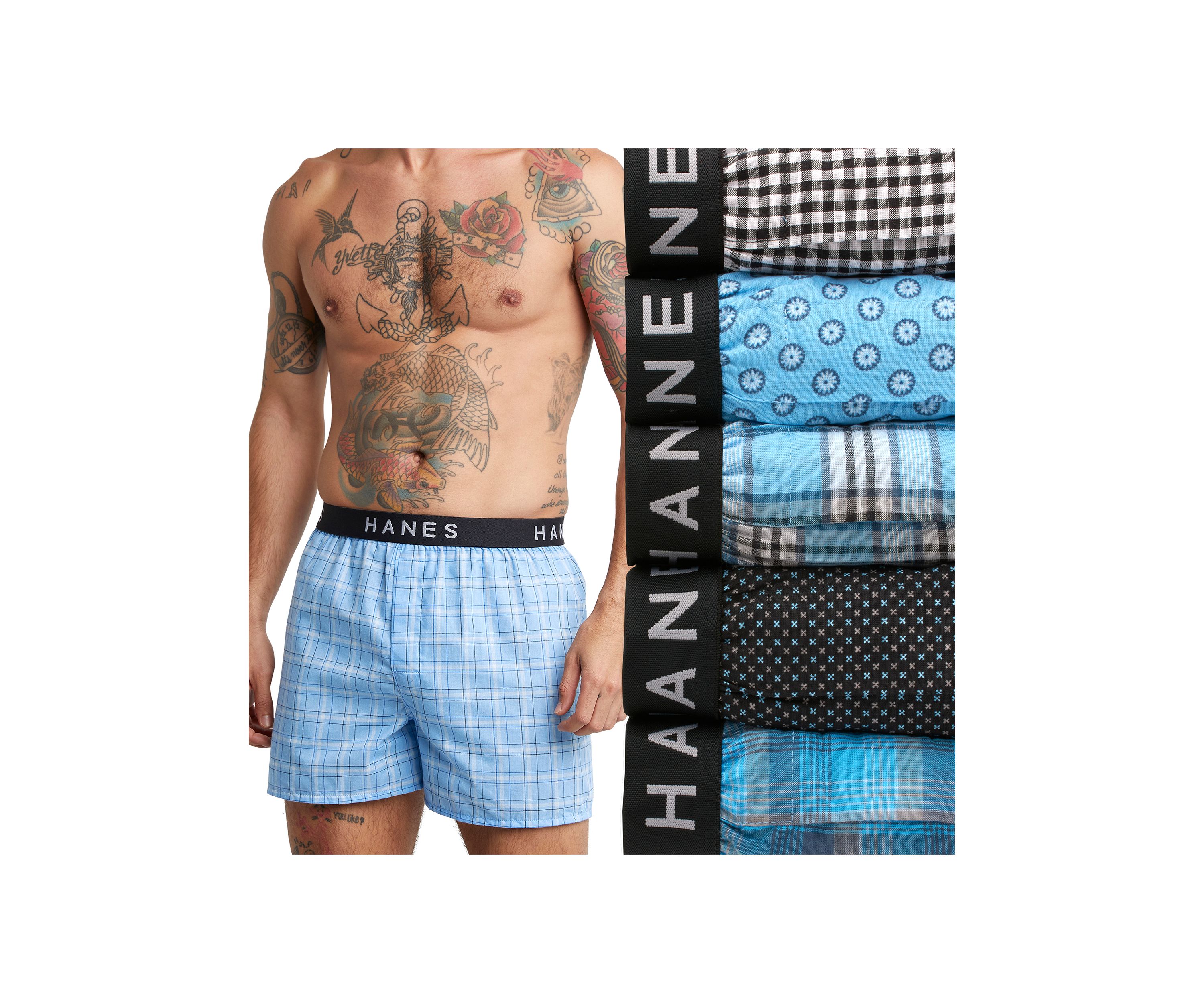 Ultimate Plaid Boxers - 5 Pack