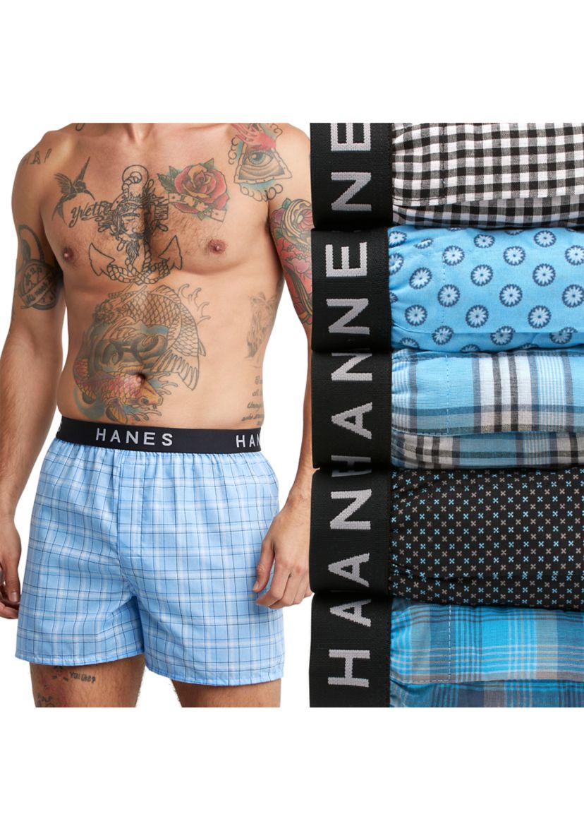 Ultimate Plaid Boxers - 5 Pack