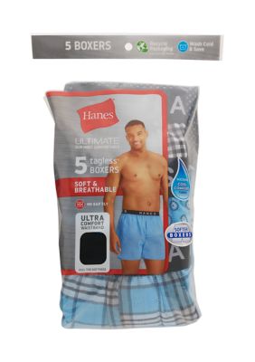 Ultimate Plaid Boxers - 5 Pack