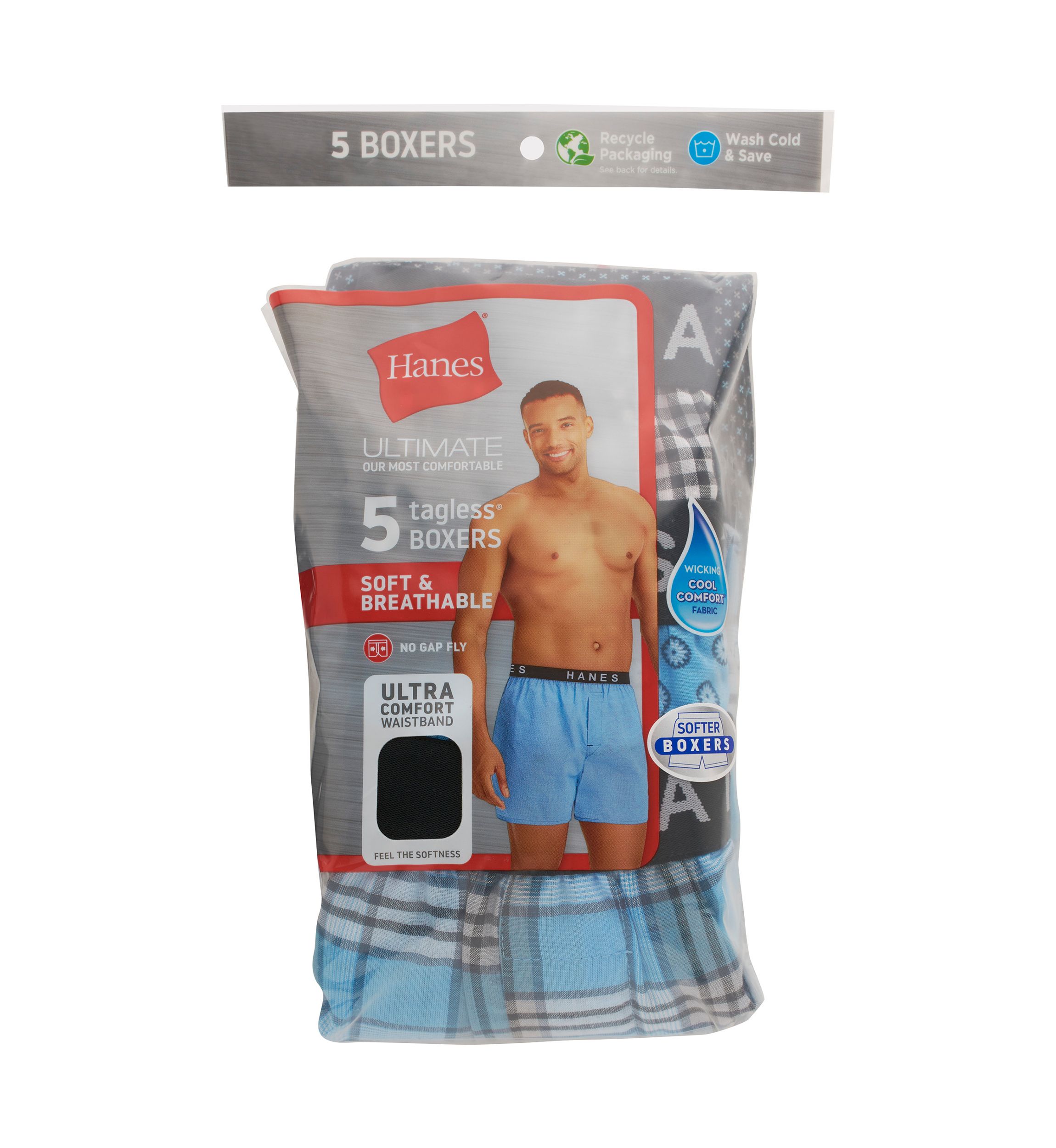 Ultimate Plaid Boxers - 5 Pack