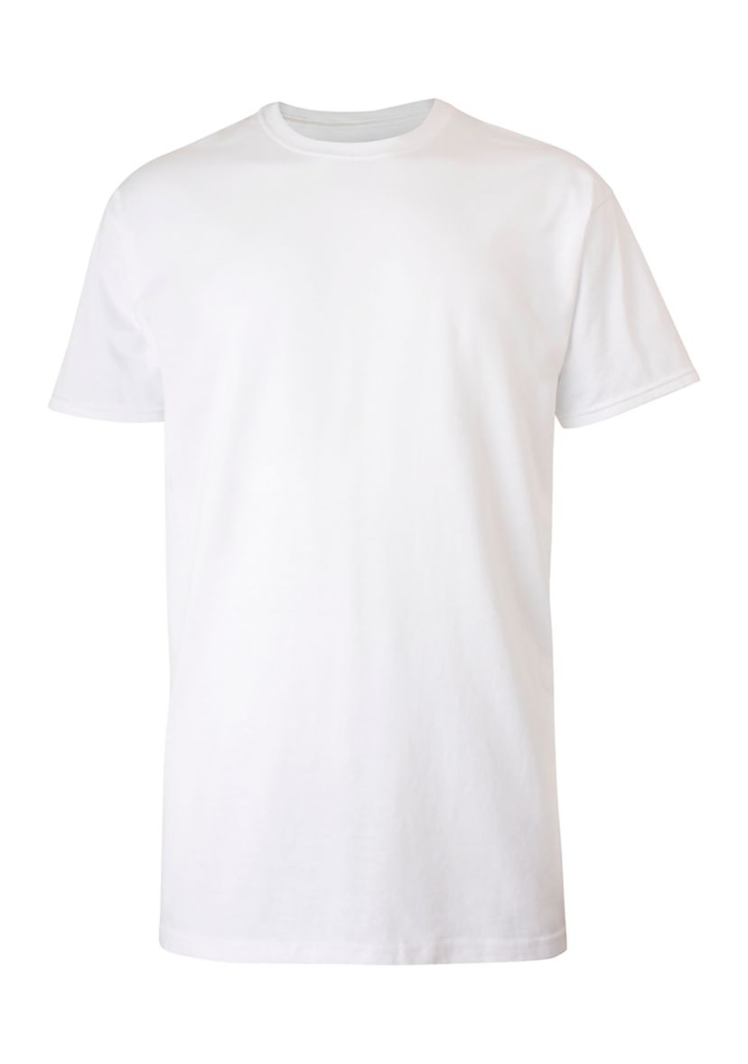 Big & Tall Short Sleeve Crew Neck T-Shirt - 4 Pack