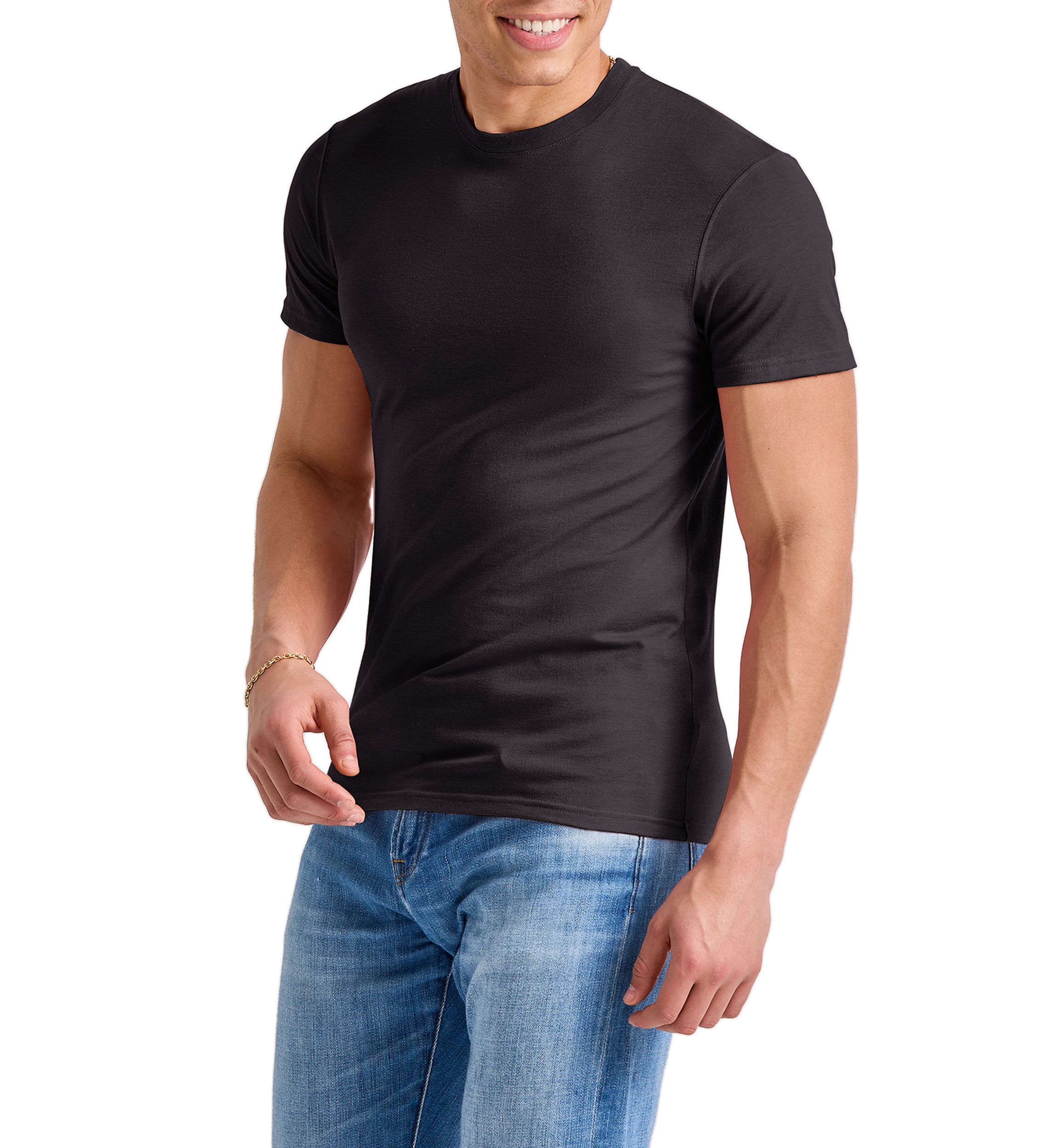 Mens Short Sleeve Crew Neck Eco Tri Blend T-Shirt