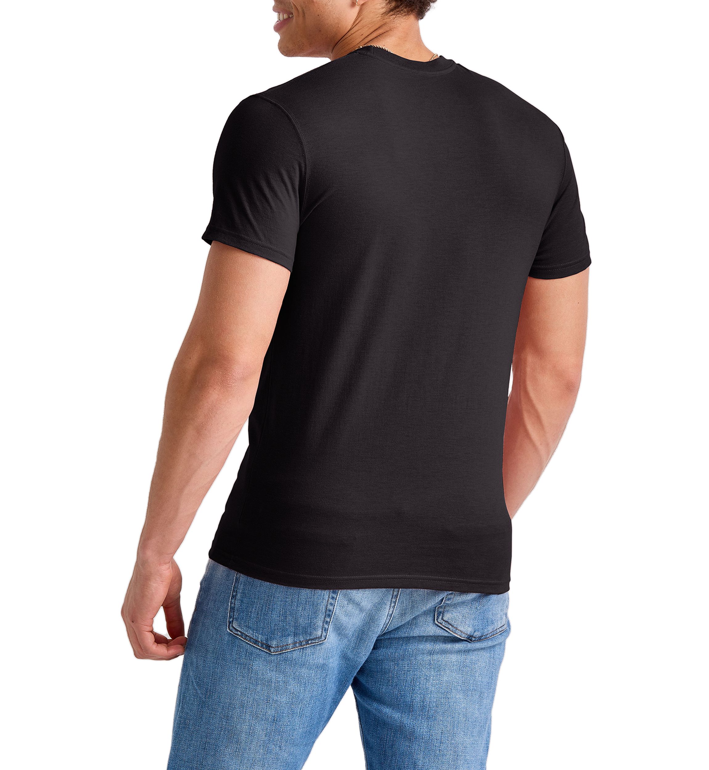 Mens Short Sleeve Crew Neck Eco Tri Blend T-Shirt