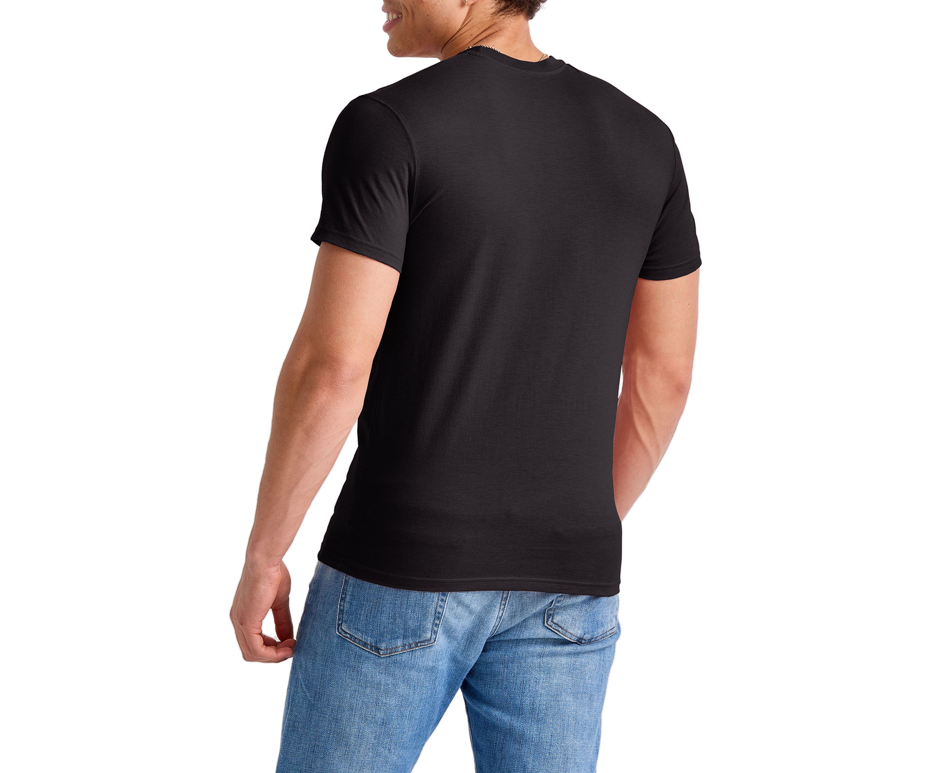 Mens Short Sleeve Crew Neck Eco Tri Blend T-Shirt
