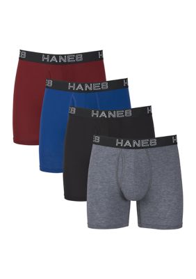 Hanes® Ultimates 5-Pack Classic Tag-Free Boxer Briefs | belk