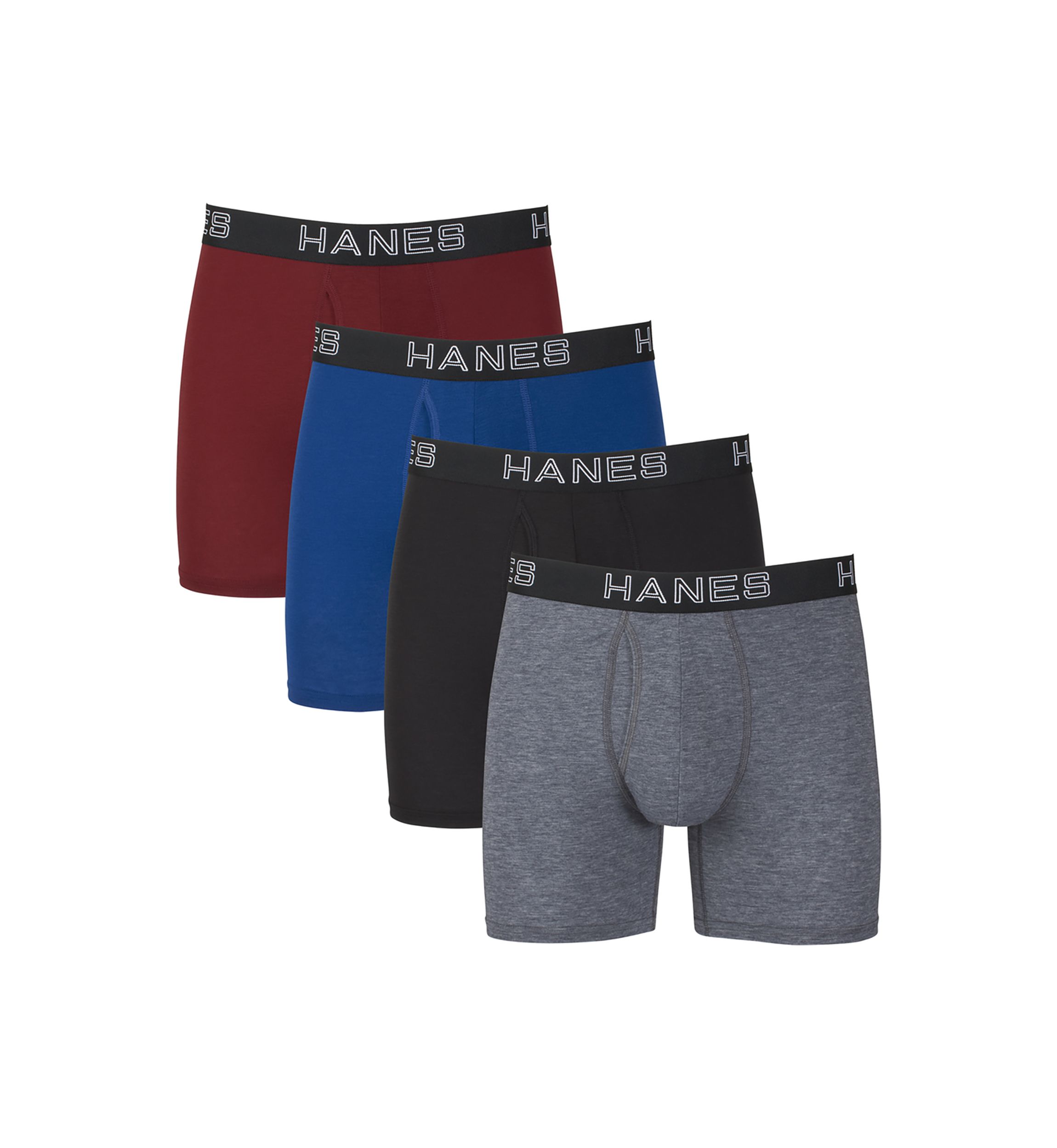 4-Pack of Assorted Boxer Briefs 