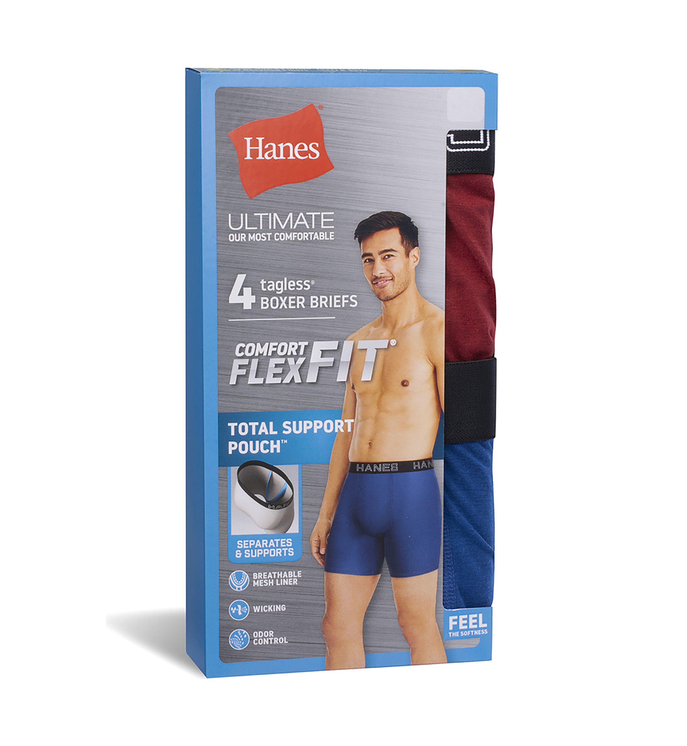 4-Pack of Assorted Boxer Briefs 