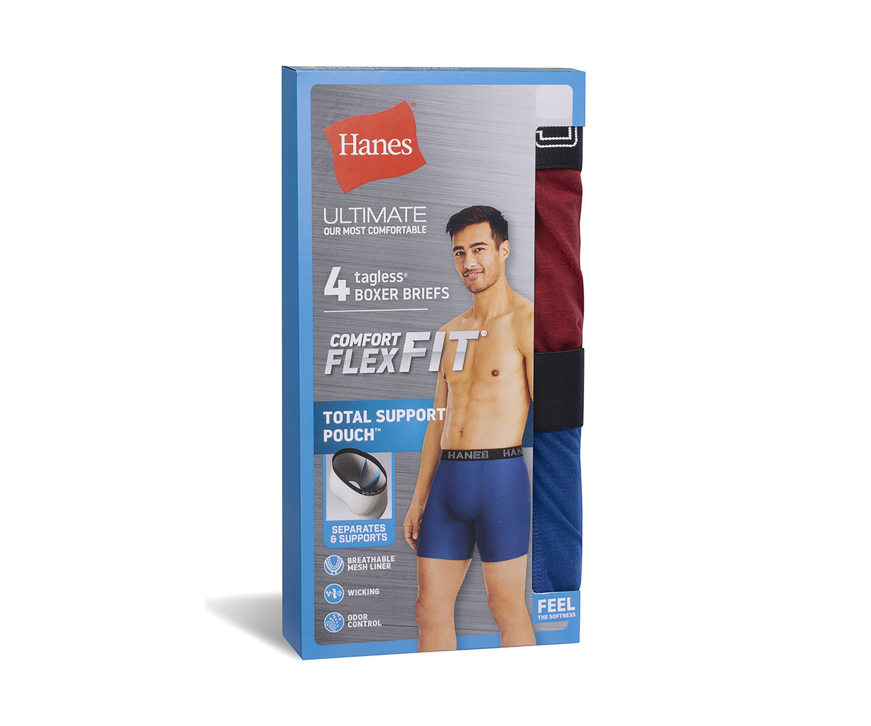 4-Pack of Assorted Boxer Briefs 