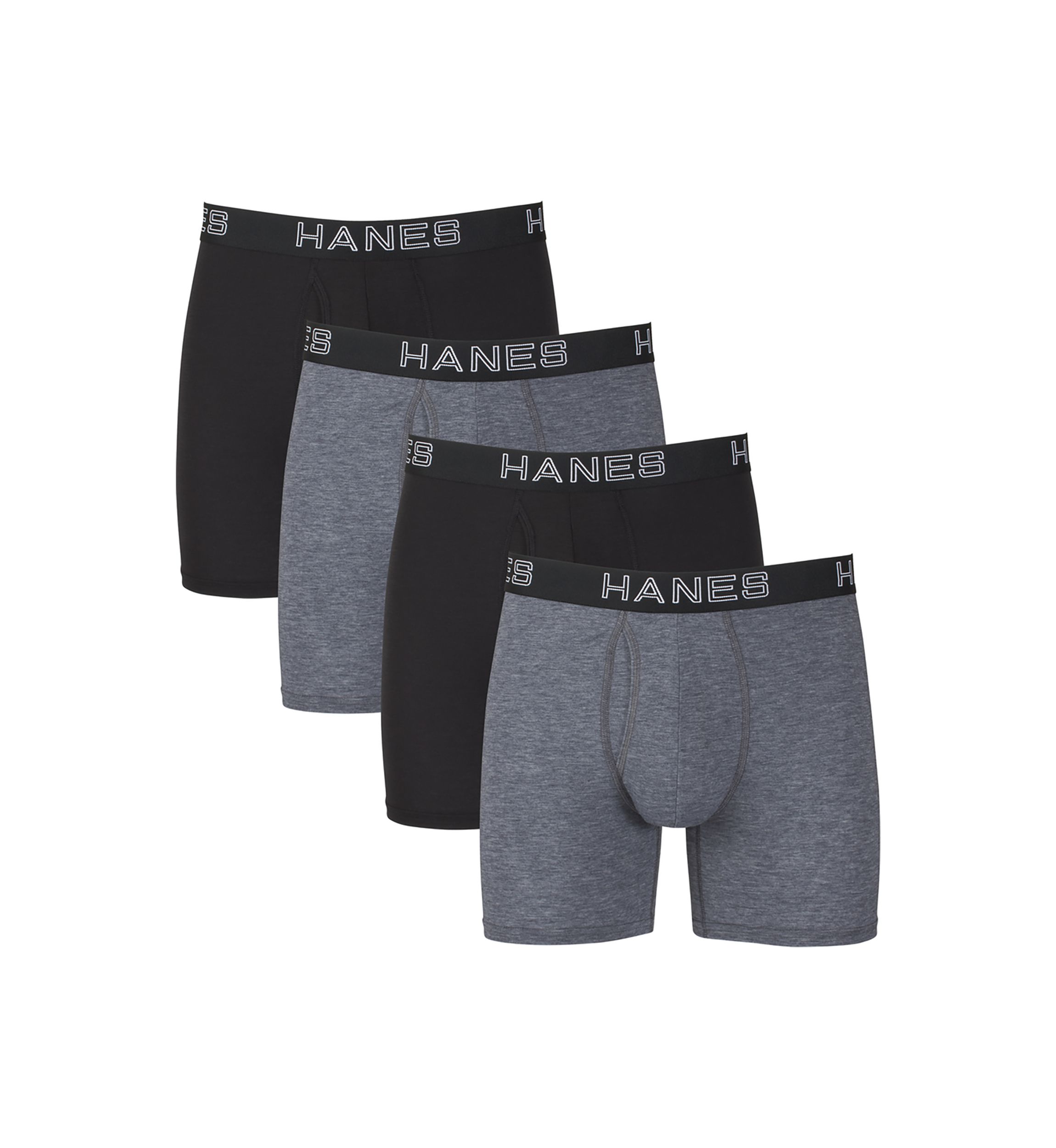 4-Pack of Assorted Boxer Briefs 