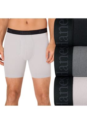 Hanes Men's Comfort Flex Fit Boxer Briefs with TSP - 3 Pack