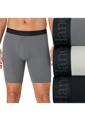 Hanes Men's Comfort Flex Fit Boxer Briefs with TSP - 3 Pack