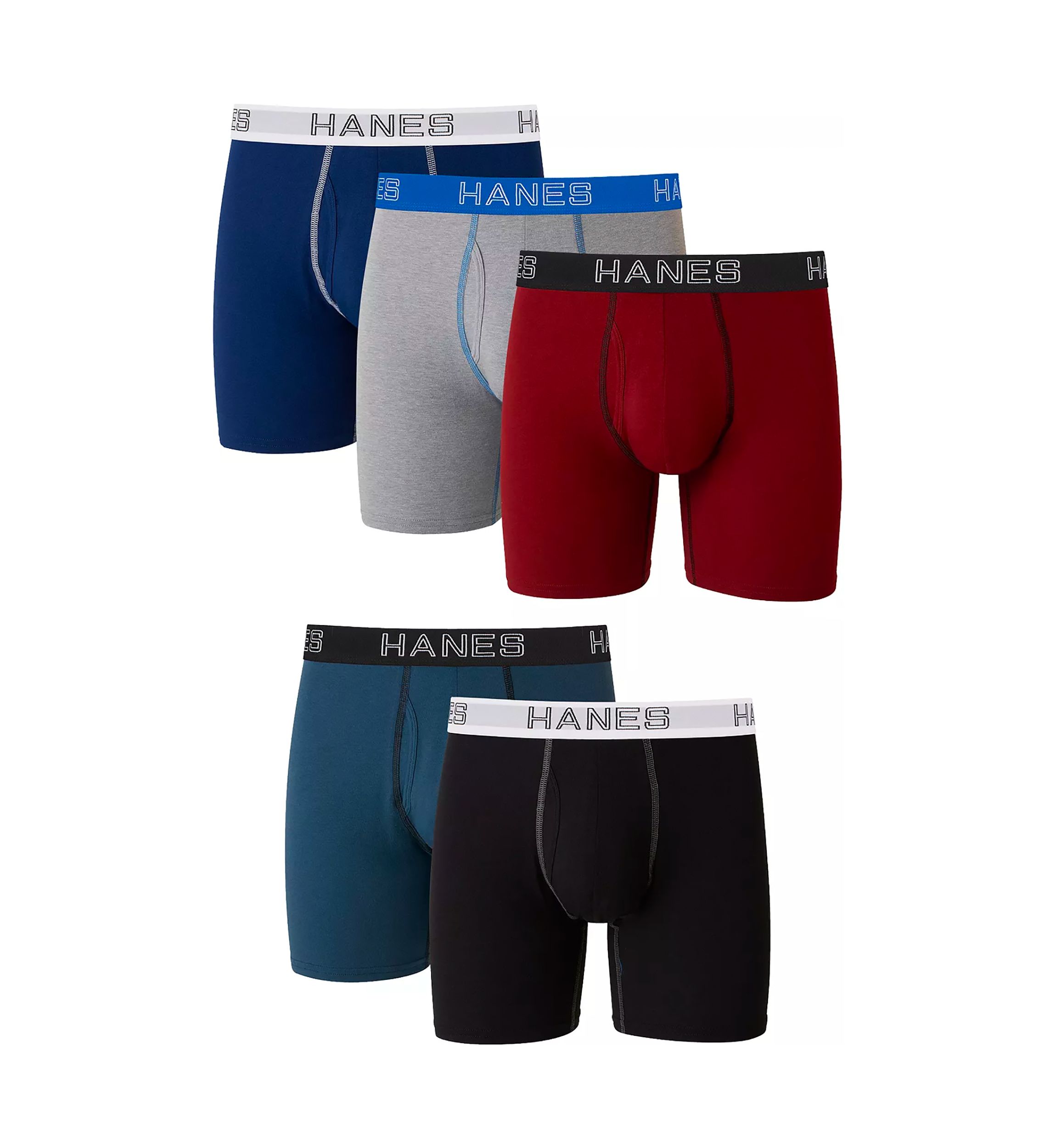 5-Pack of Assorted Boxer Briefs 