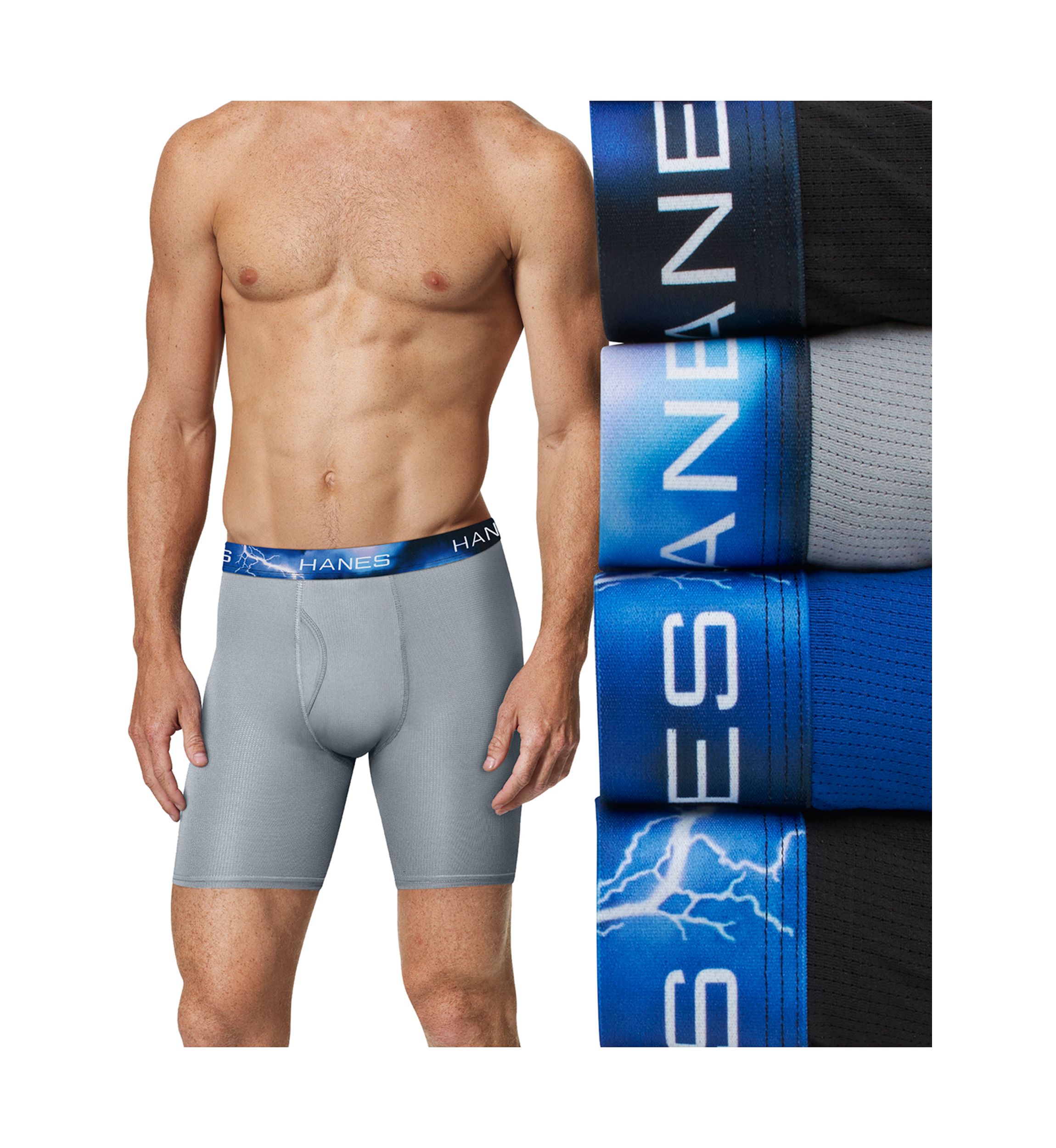 Ultimate X-Temp 2.0 Air Long Leg Boxer Briefs - 4 Pack