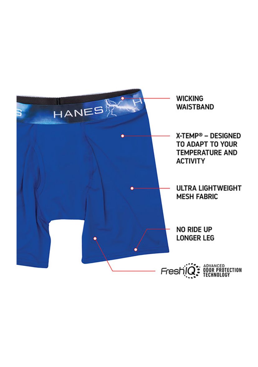 Ultimate X-Temp 2.0 Air Long Leg Boxer Briefs - 4 Pack