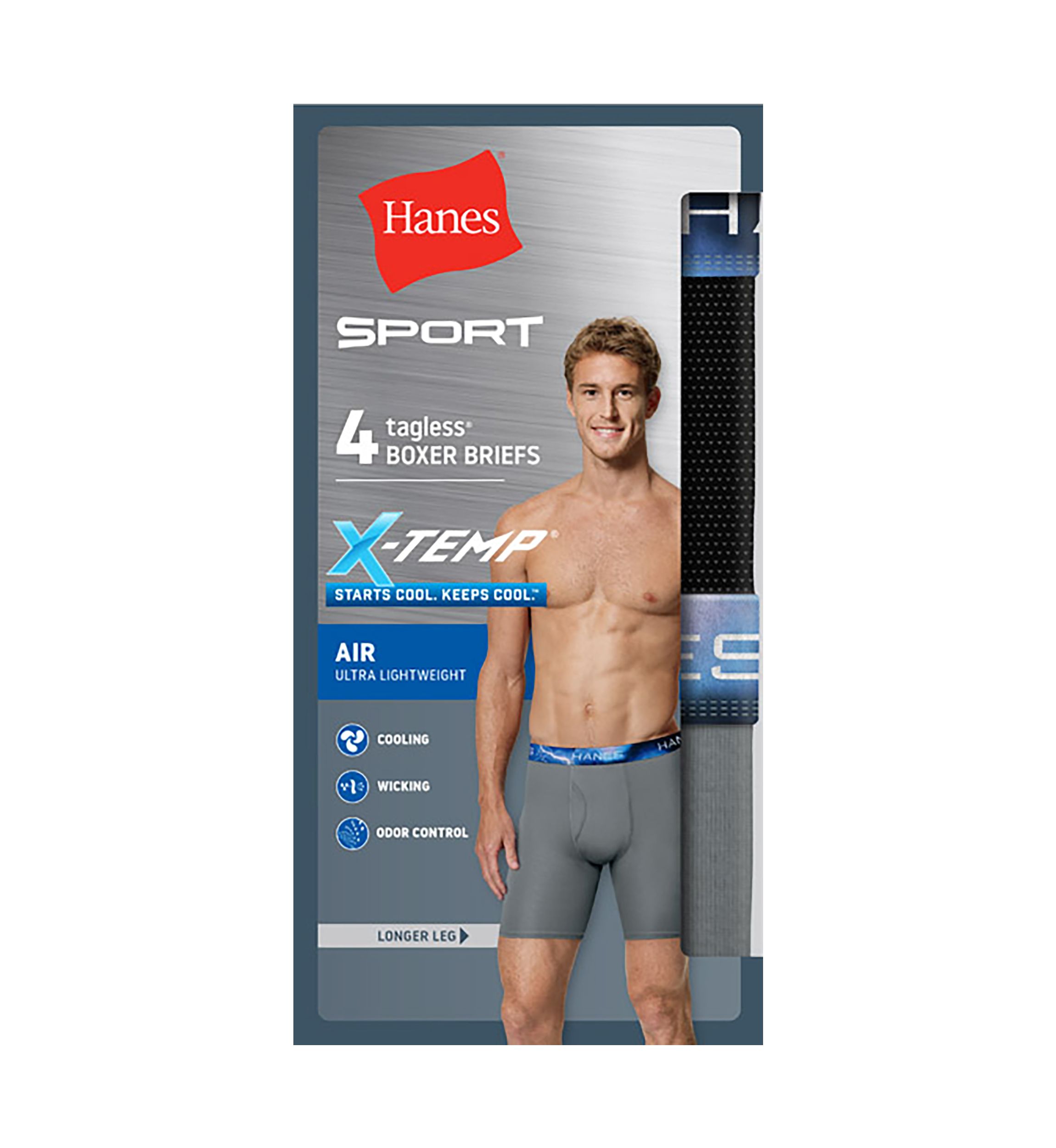 Ultimate X-Temp 2.0 Air Long Leg Boxer Briefs - 4 Pack