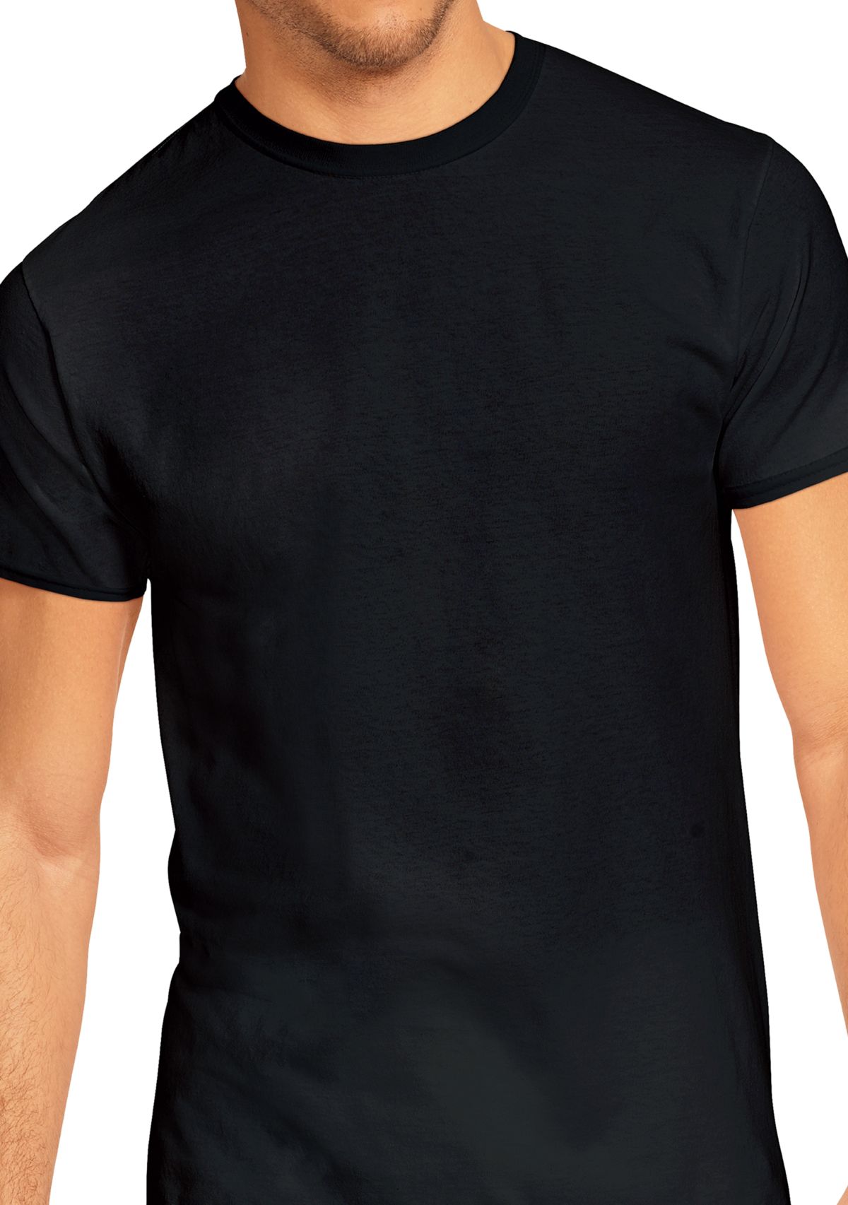 Platinum Stretch Tagless® Crew Neck T Shirts 4 Pack