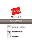 Platinum Classic Cotton Boxer Briefs 4 Pack