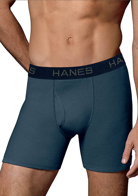 Hanes® Platinum Classic Cotton Tagless&reg; Boxer Briefs 4