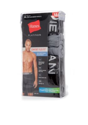 Hanes Platinum Comfort Flex Fit Ultra Soft Modal Tagless Long Leg